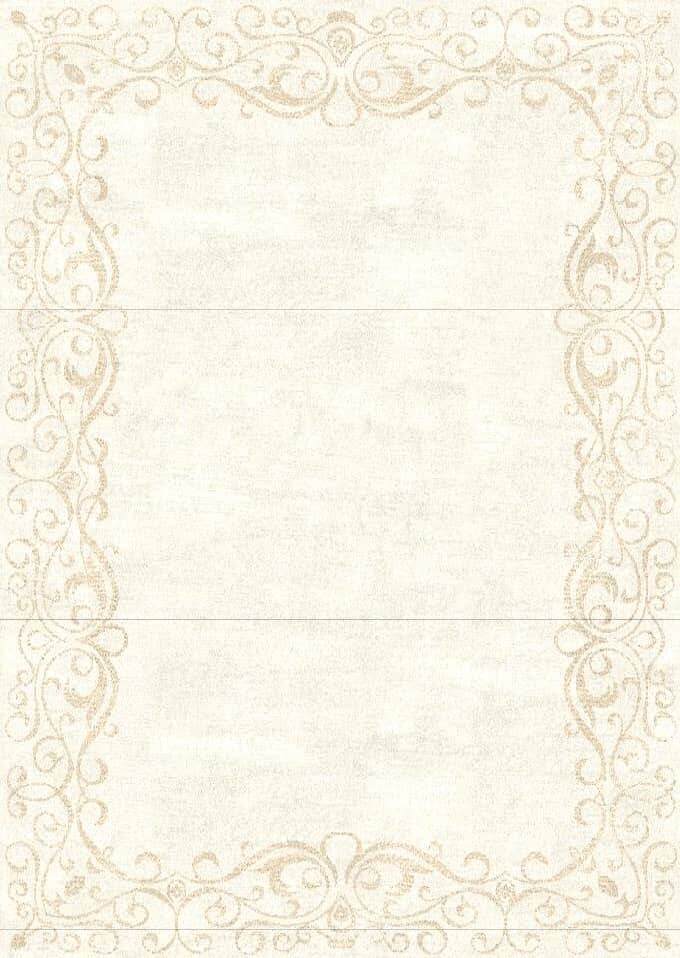 Makalu Nepal Teppich Century M001 beige Handgetuftet im Wunschmaß – Bild 1